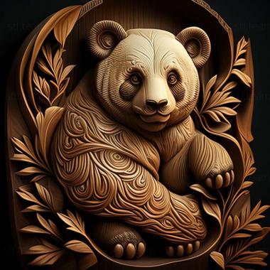 3D model Big panda (STL)